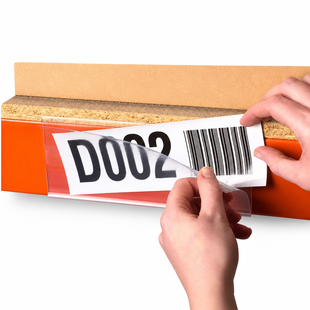 Magnetic Ticket Holders for Shelving Labels