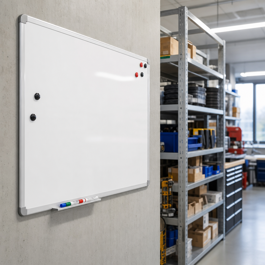 Magnetic Wall Mounted Enamel Whiteboard
