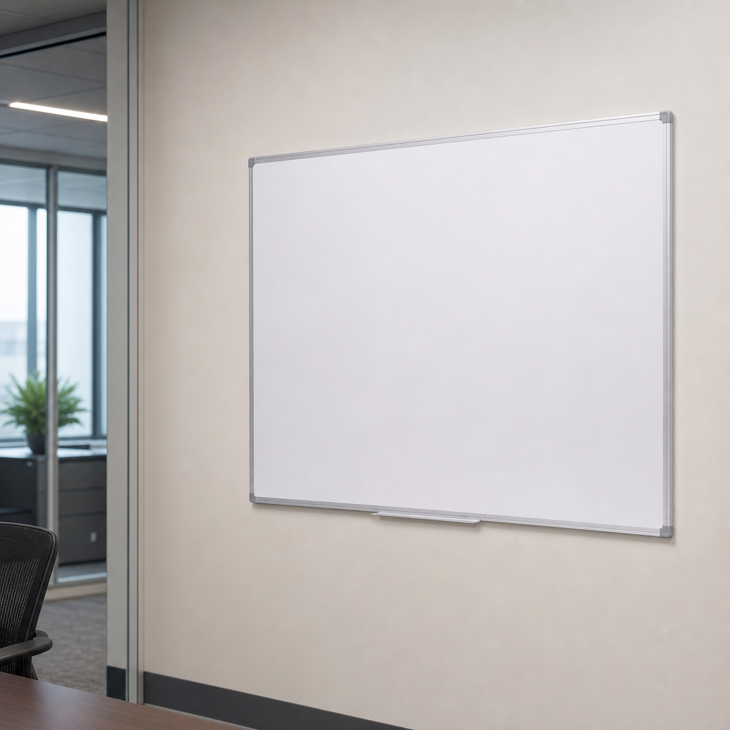 Magnetic Wall Mounted Enamel Whiteboard