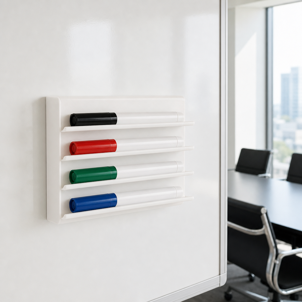 Magnetic Whiteboard Pen Holder for Marker Storage