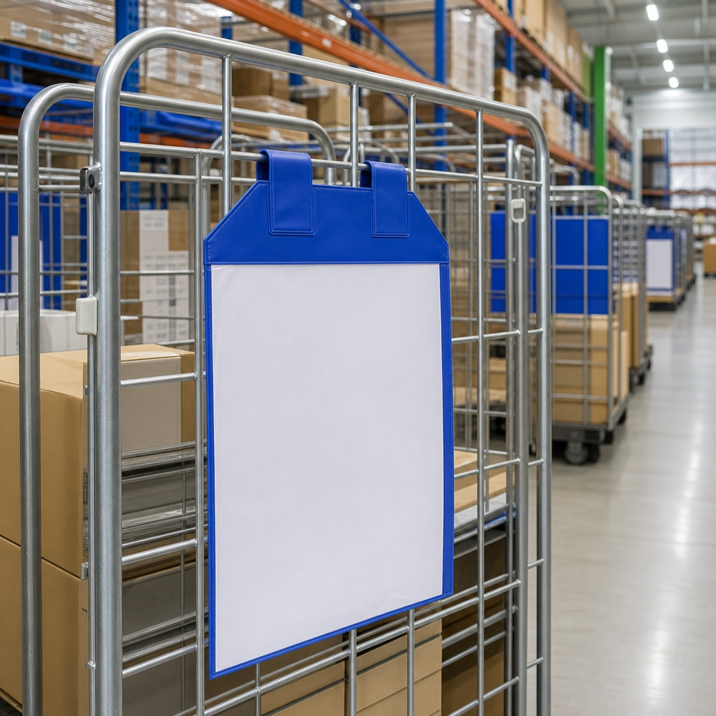 Magnetic Wrap Around Document Pockets for Roll Cages