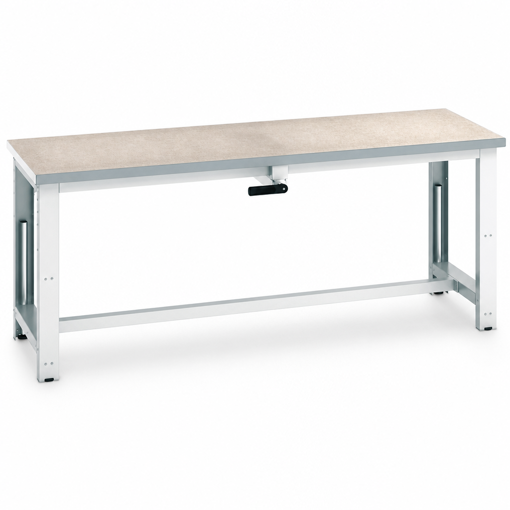 Manual Height Adjustable Workbench with 200kg Load Capacity