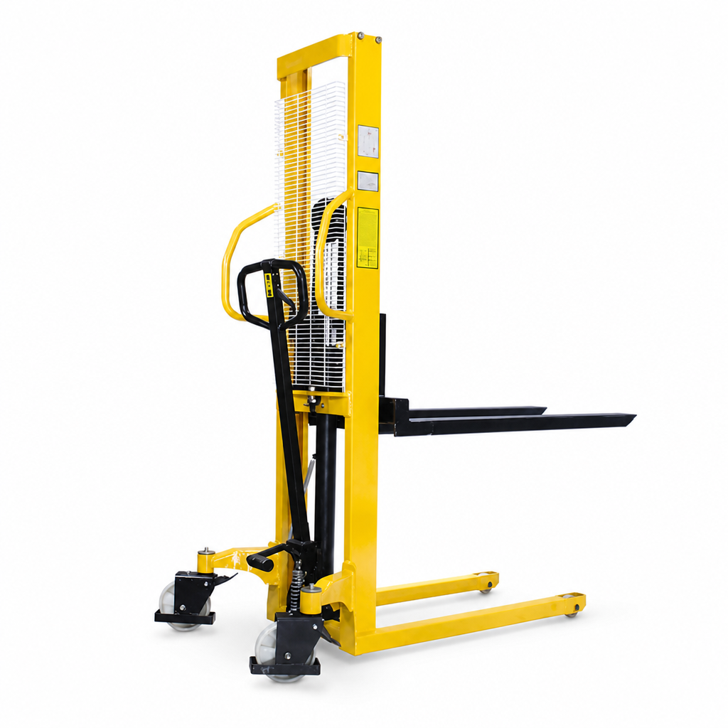 Manual Pallet Stacker with 500 kg Capacity, 1600 mm Lift