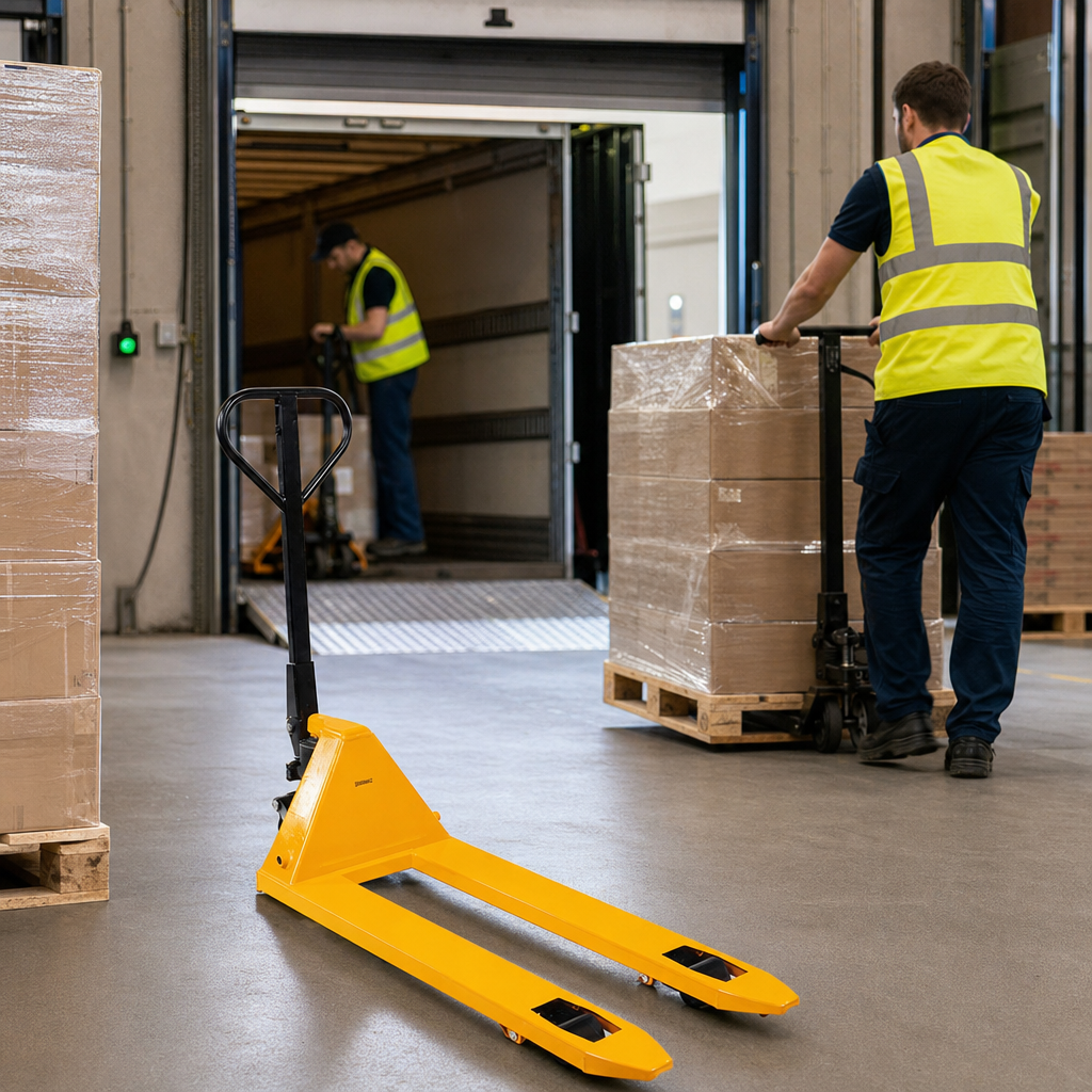 Manual Pallet Truck with 1150 mm Forks and 2000 kg Capacity