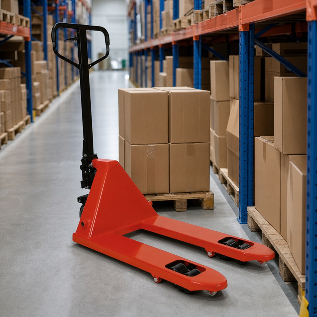 Manual Pallet Truck with Short 800 mm Forks 2000 kg Capacity