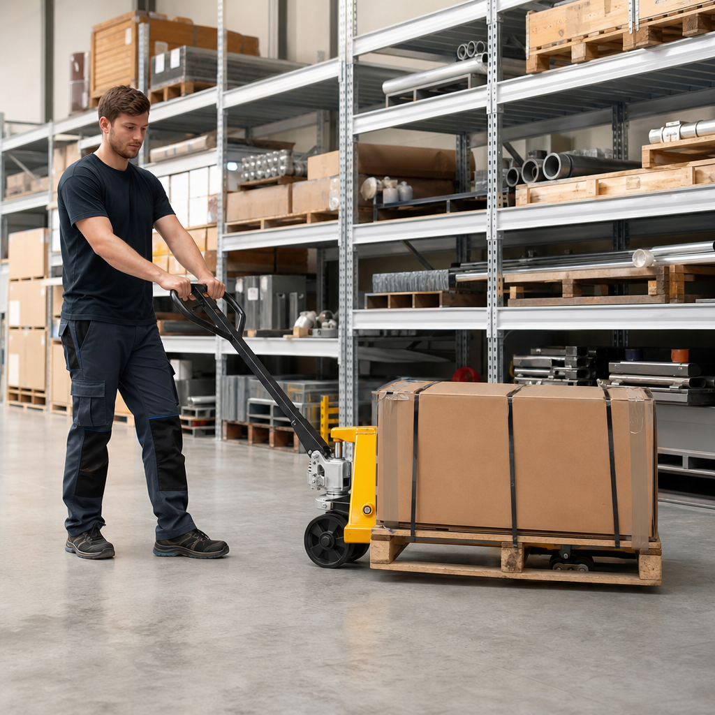 Manual Pallet Truck with Short 800 mm Forks 2000 kg Capacity