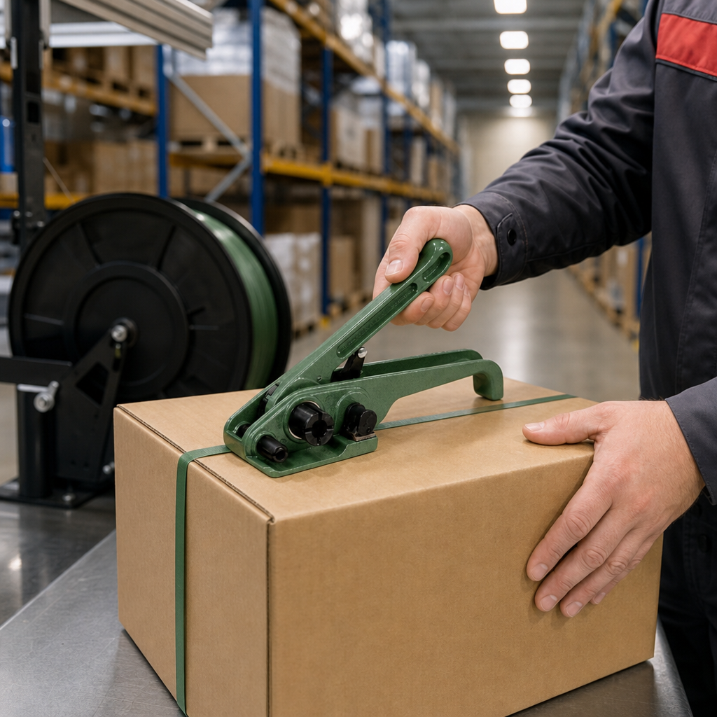 Manual Tensioner Tool for Polypropylene Strapping
