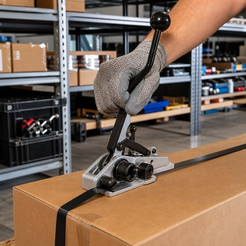 Manual Tensioner Tool for Polypropylene Strapping