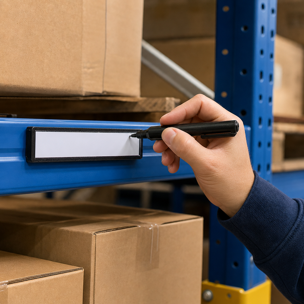 Marker Pens for Easy-Wipe Magnetic Location Labels