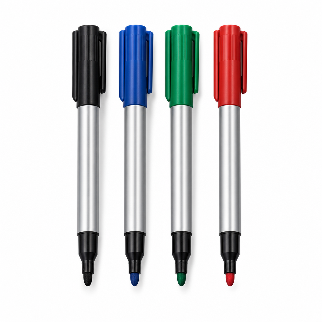 Marker Pens for Easy-Wipe Magnetic Location Labels