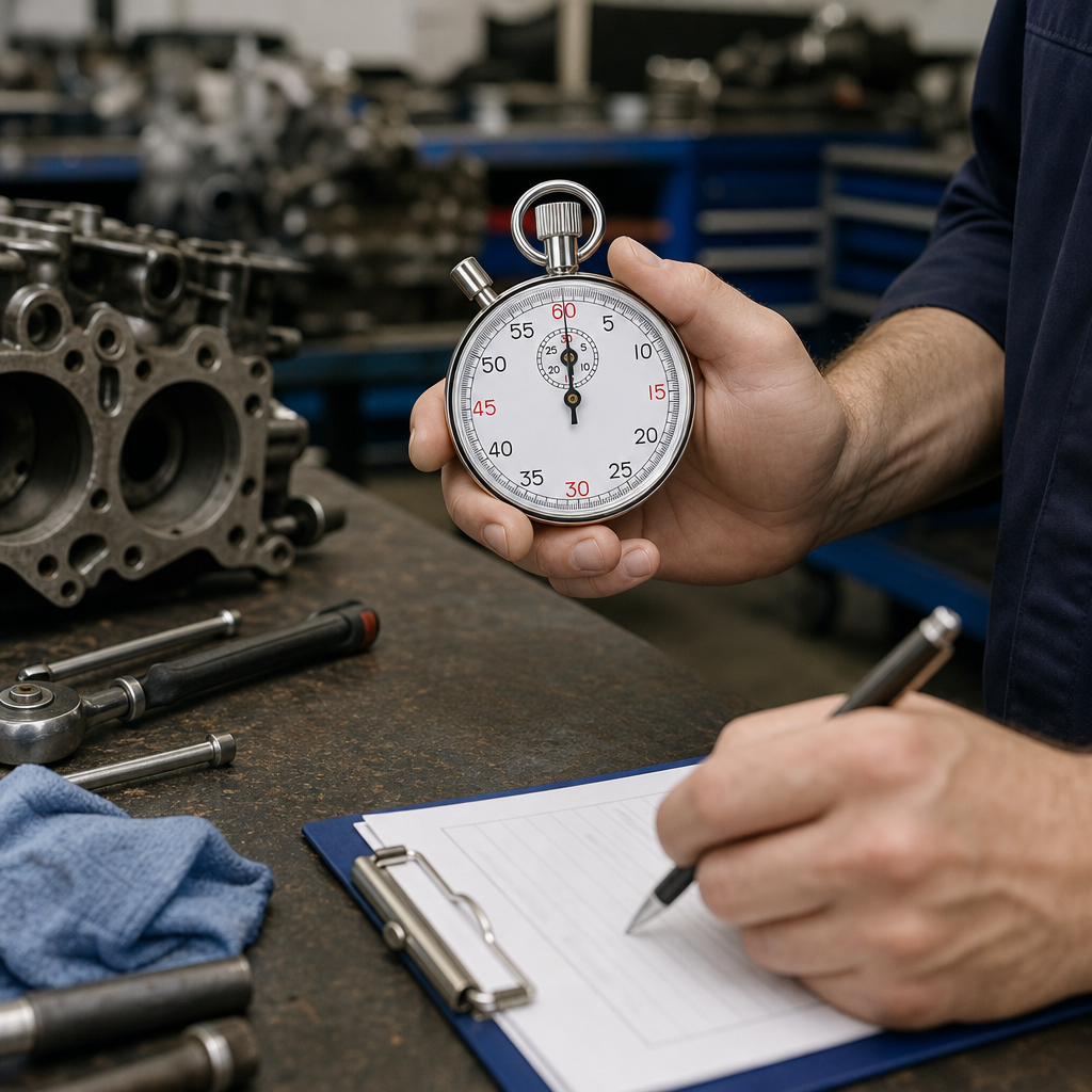 Mechanical Handheld Stopwatch