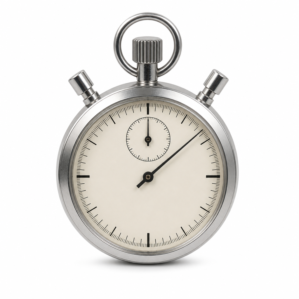 Mechanical Handheld Stopwatch