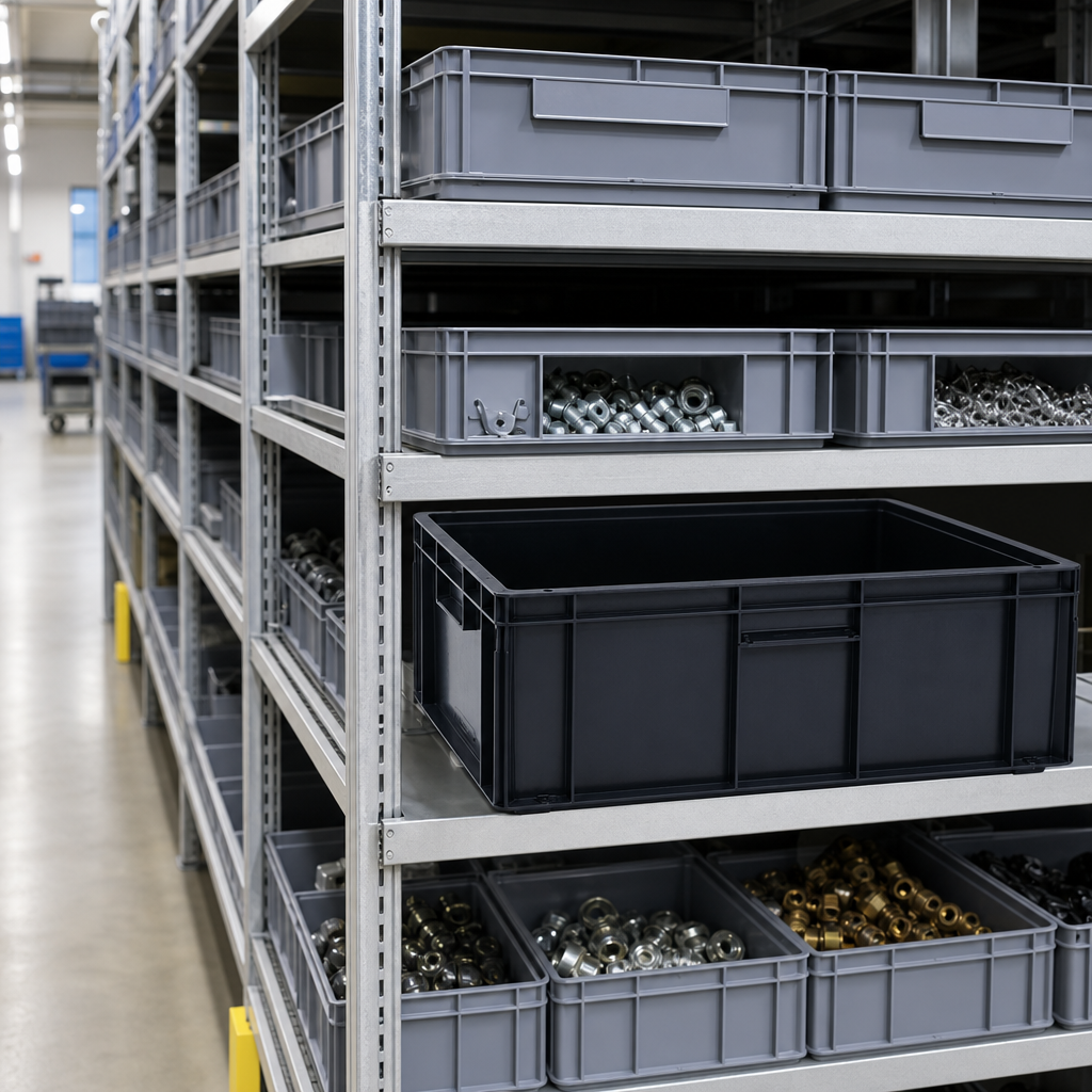 Medium Capacity Euro Stacking Container 39L