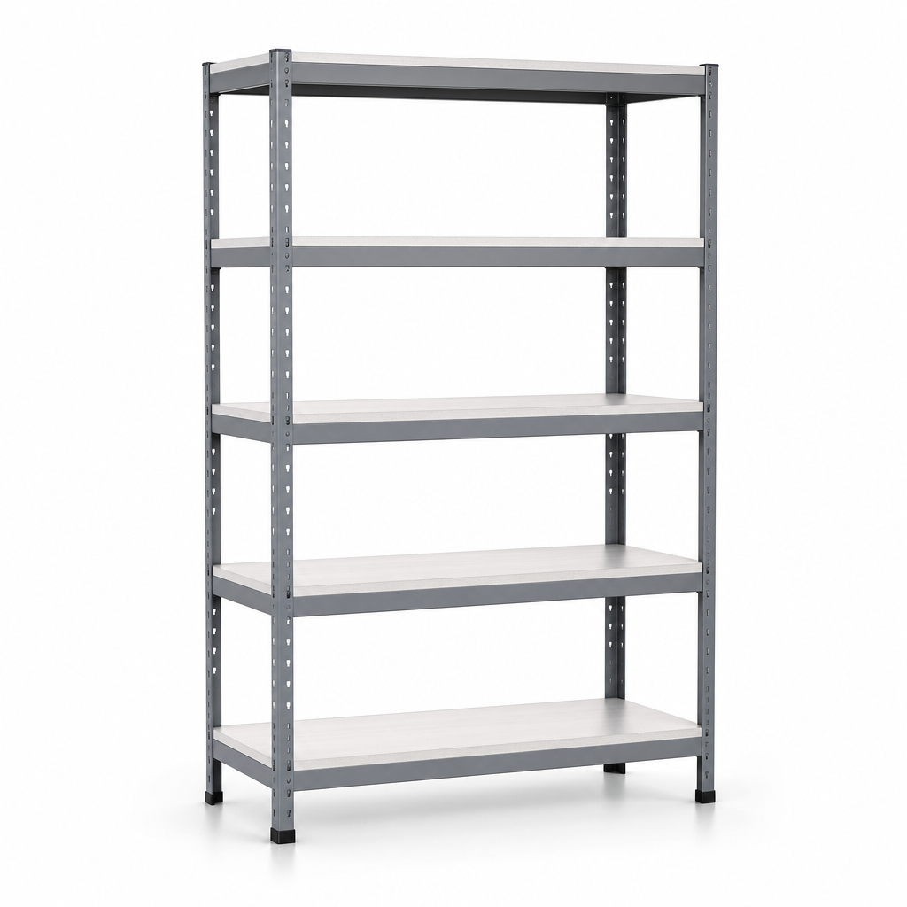 Medium Duty Melamine Shelving with Epoxy Steel Frame