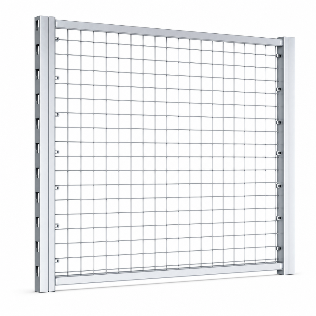 Medium Duty Mesh Cladding Panels for Shelving Bays