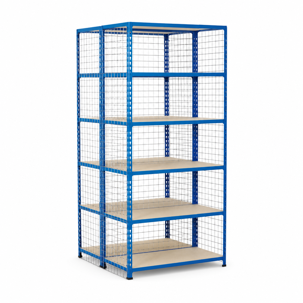 Medium Duty Mesh Cladding Panels for Shelving Bays