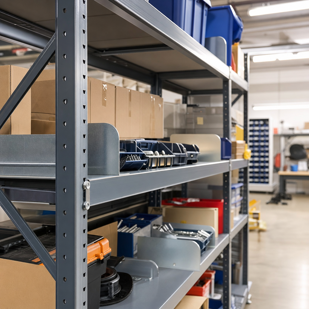 Medium Duty Shelving Side Stops