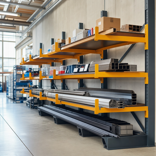 Medium Duty Single Sided Cantilever Racking