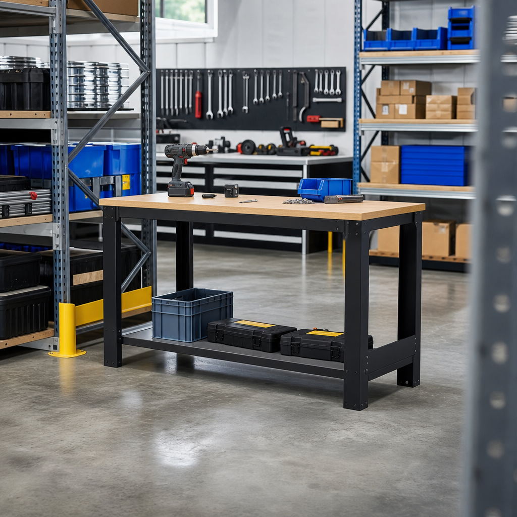 Medium Duty Workbench with Choice of Worktop 780x1500x800mm