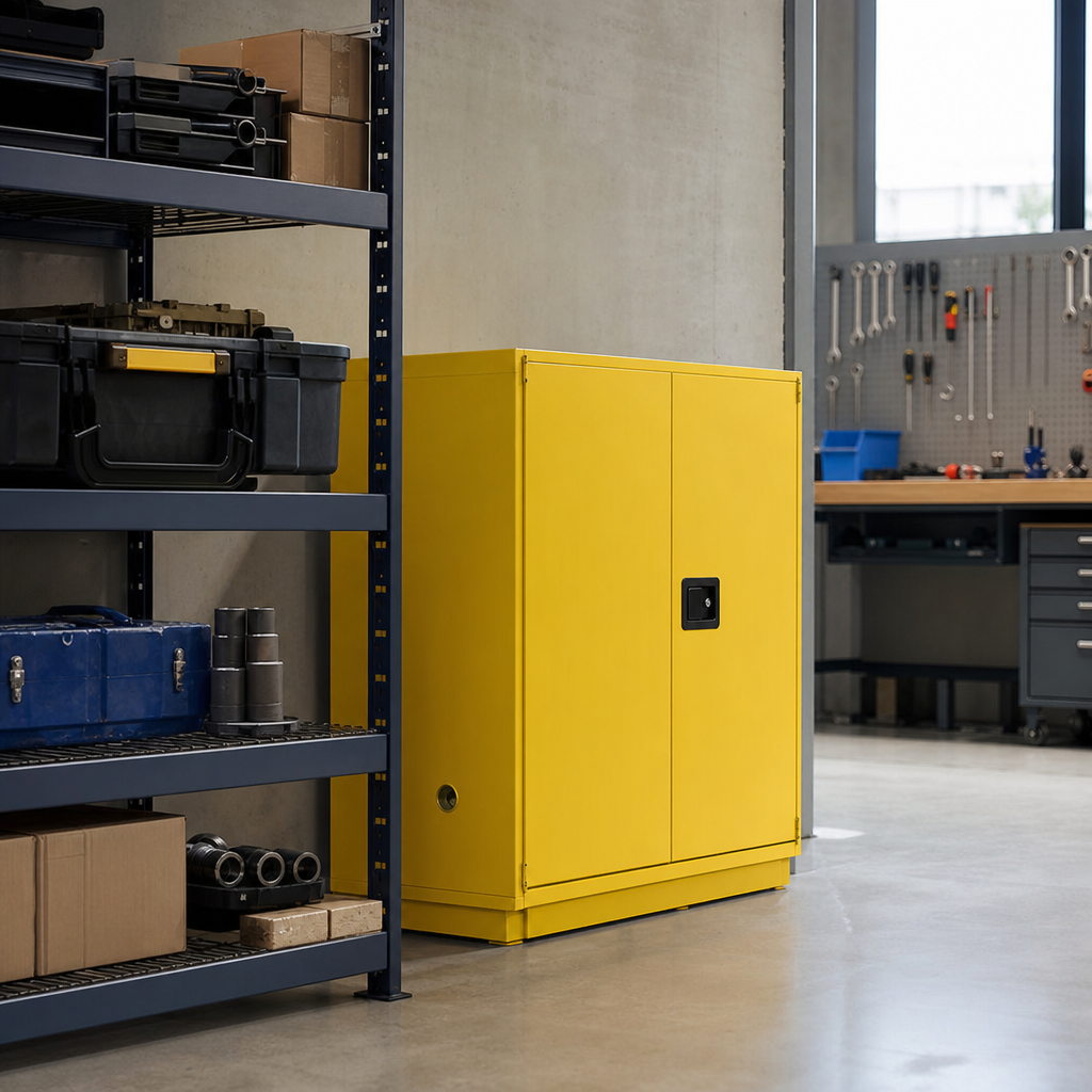 Medium Flammable Storage Safety Cabinet 1651 x 1092 x 457mm