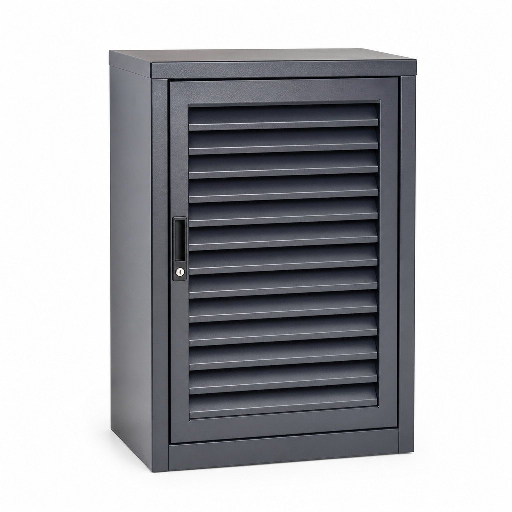 Metal CNC Tool Cabinet with Louvre Storage Door 800 x 525mm