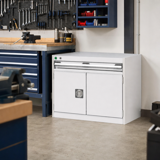 Metal Combination Tool Storage Cabinet 600x800x525mm