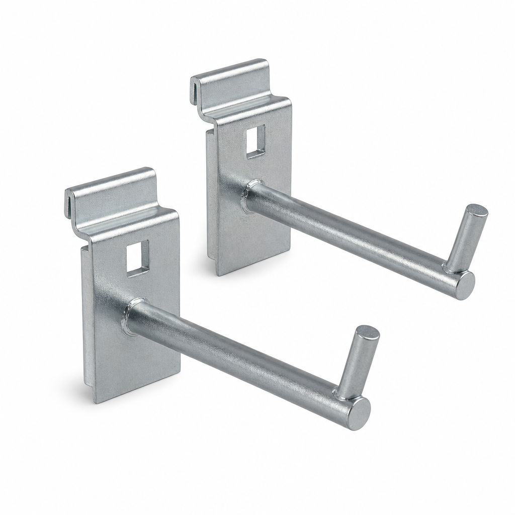 Metal Spigots for Louvre Panel Tool Storage