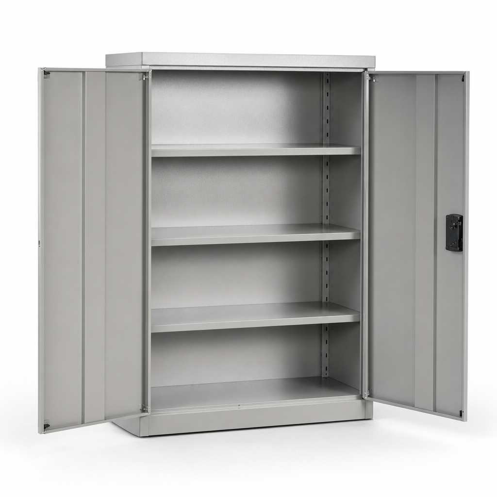 Metal Storage Cupboard with Adjustable Shelves 1000 x 800mm