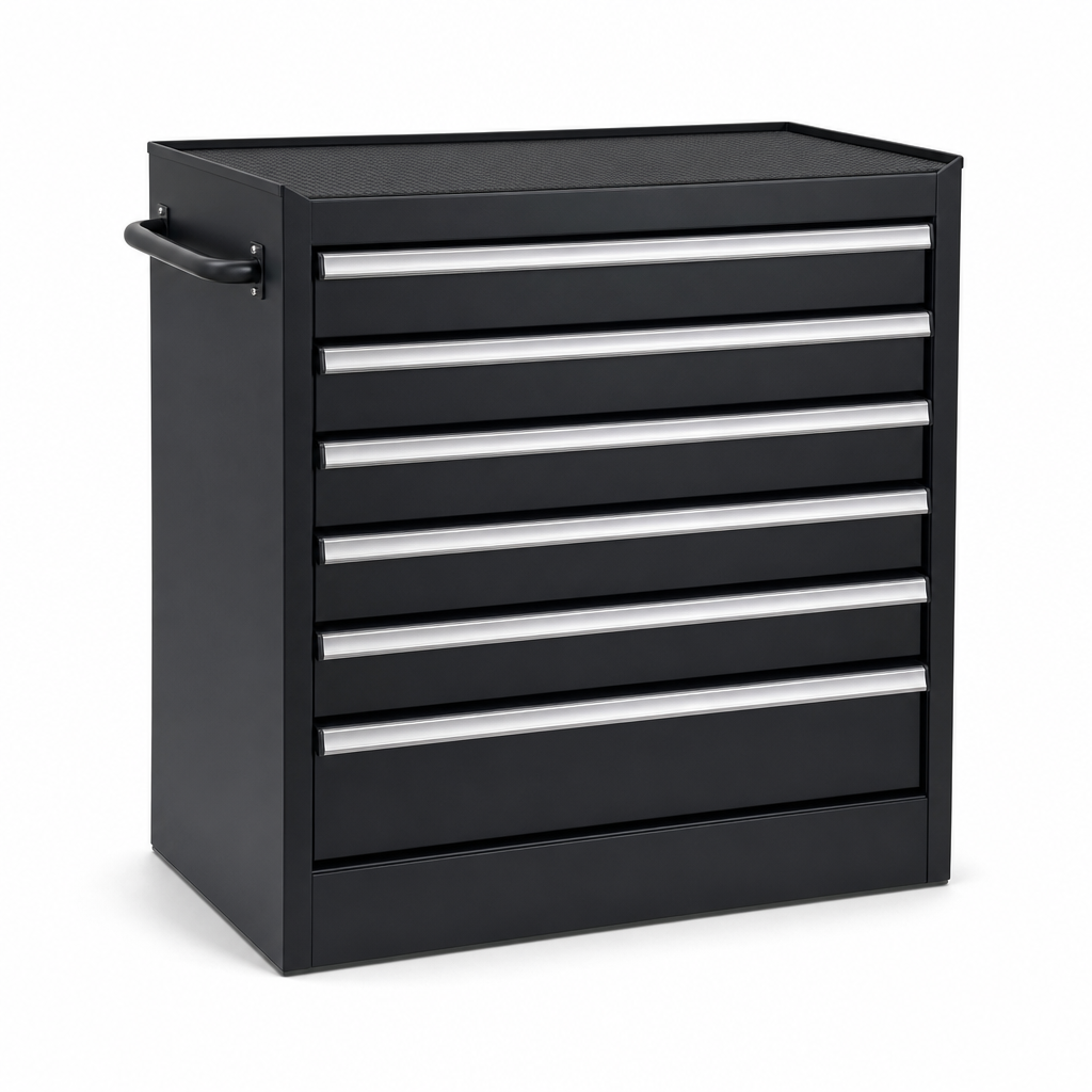 Metal Tool Chest with 6 Storage Drawers