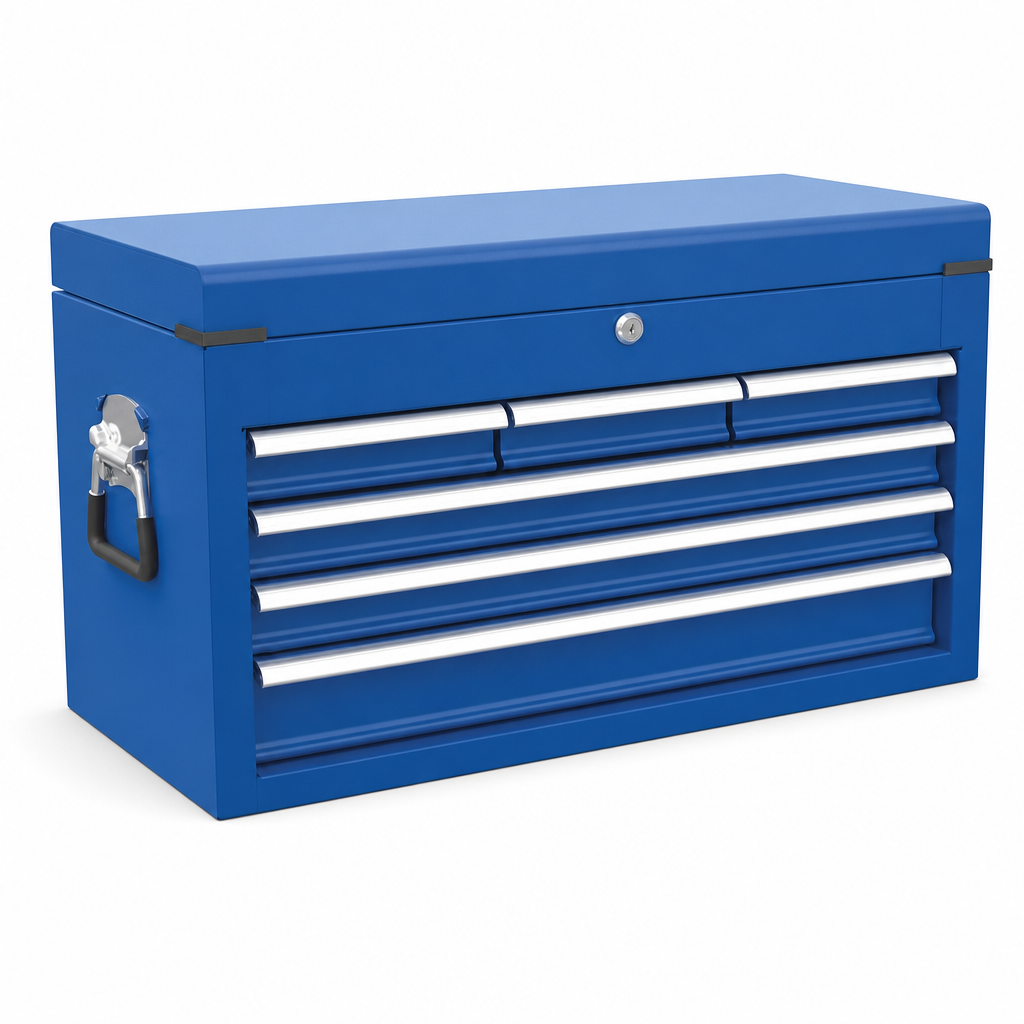 Metal Tool Chest with 6 Storage Drawers