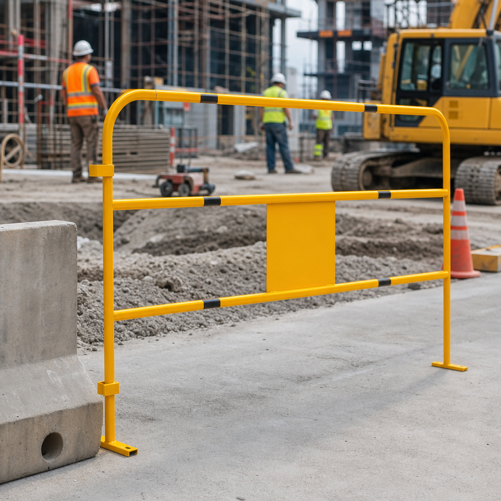Metal Traffic Hoop Barrier for Construction Sites