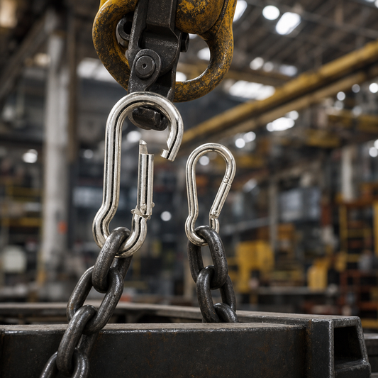 Mild Steel Snap Hooks for Chain and Rope Connections