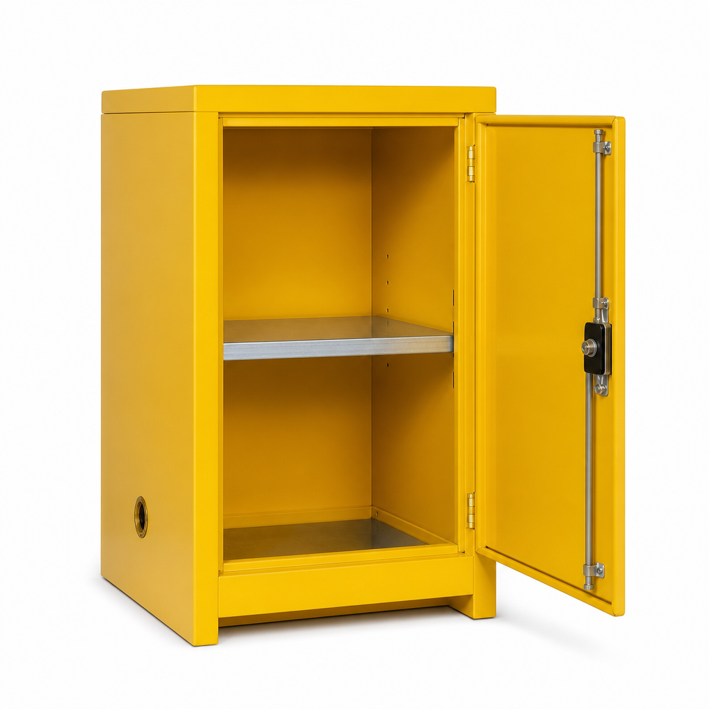 Mini Flammable Storage Cabinet with Single Shelf