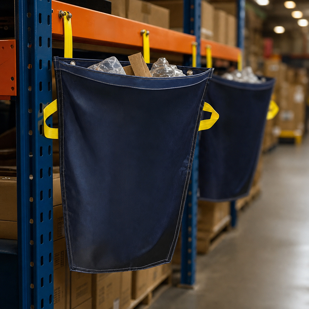Mini Recycling Bags for Warehouse Racking and Industrial Waste