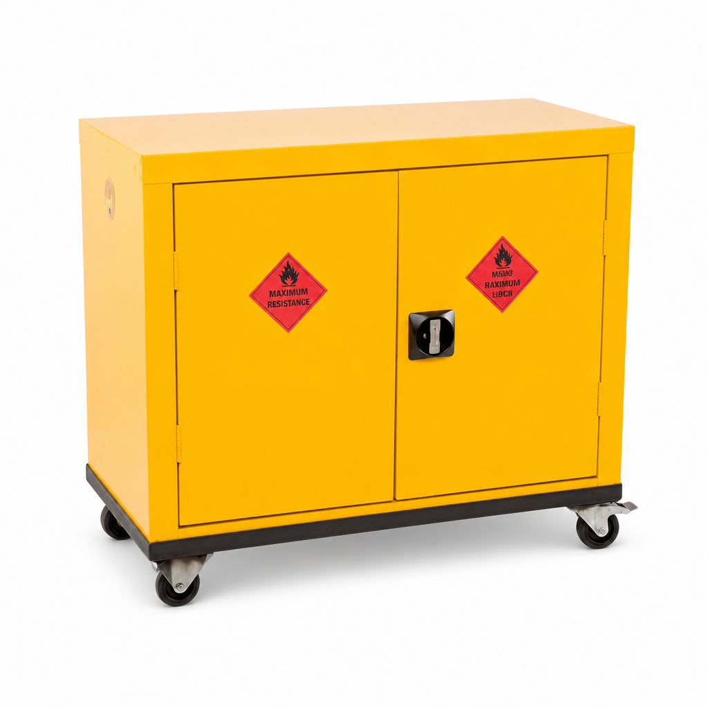Mobile COSHH Chemical Safety Cabinet