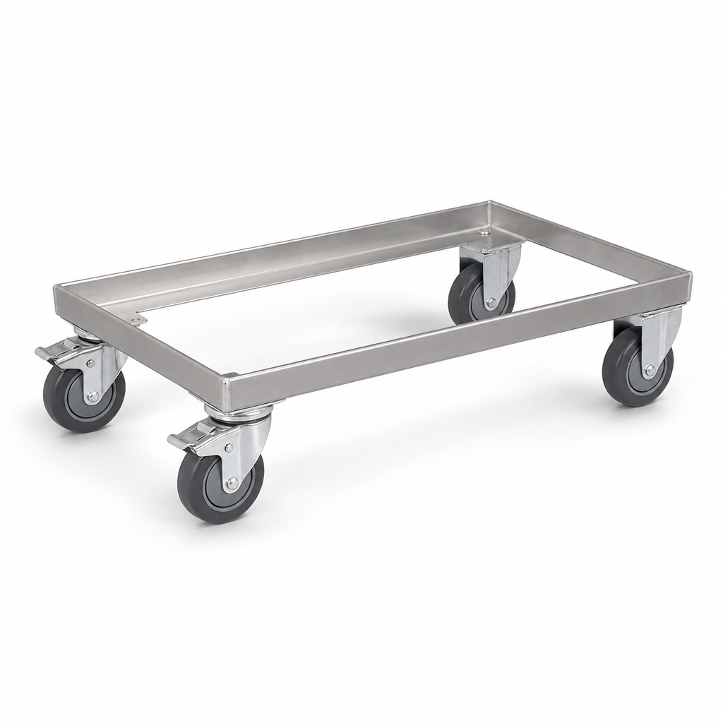 Mobile Dolly for Solid Euro Containers