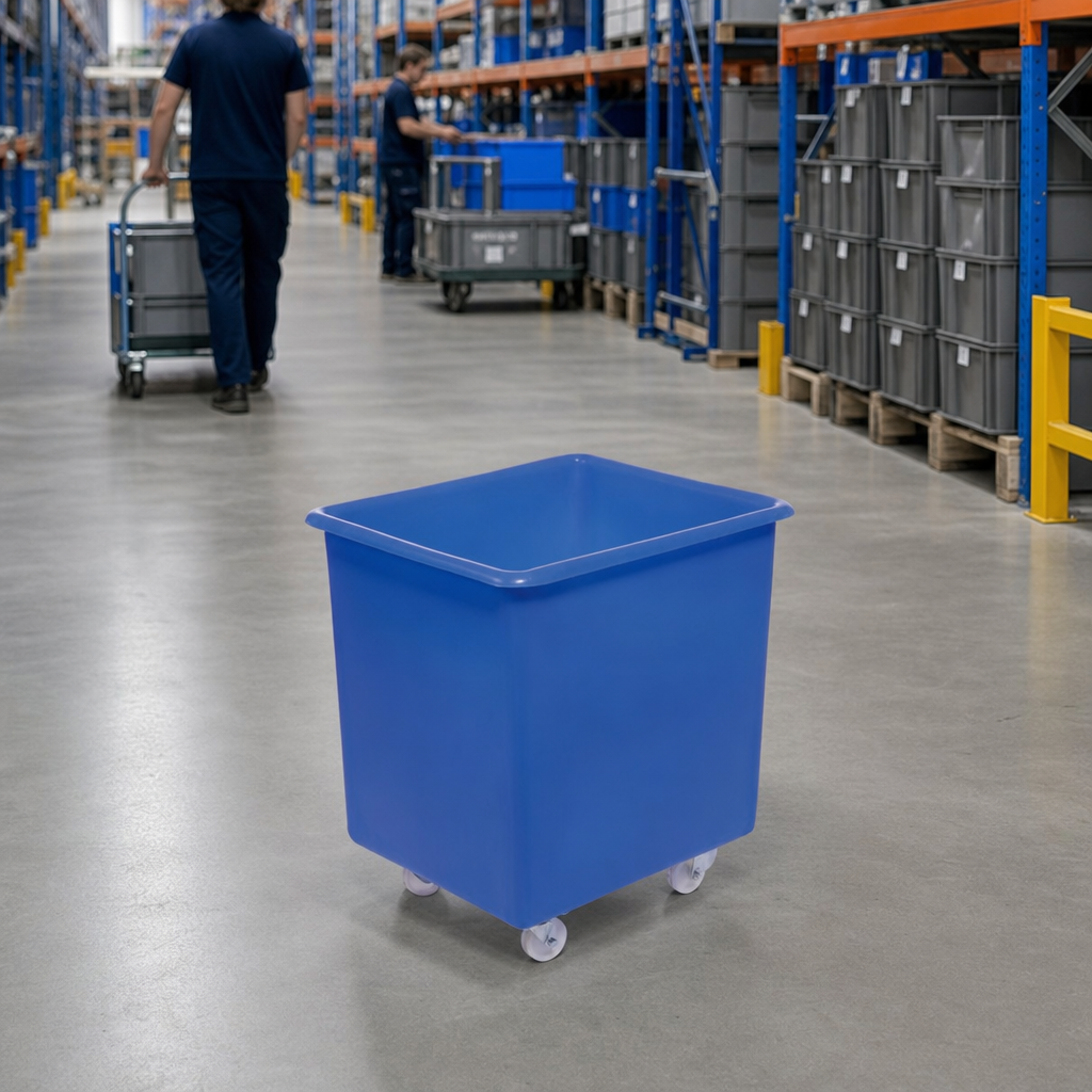 Mobile Heavy Duty Container with 135 Litre Capacity