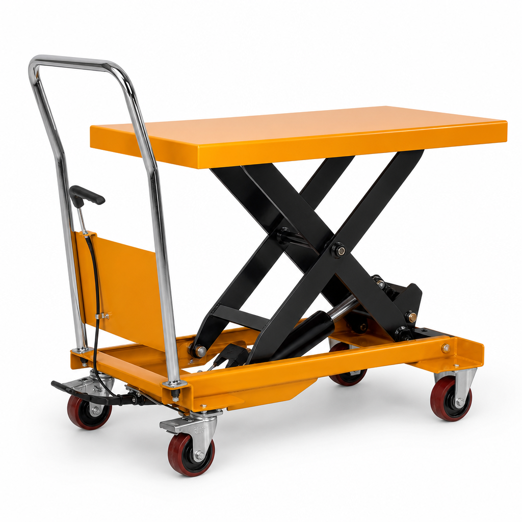 Mobile Hydraulic Scissor Lift Table 500kg