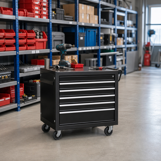 Mobile Multi Drawer Tool Storage Cabinet 790x650x650mm