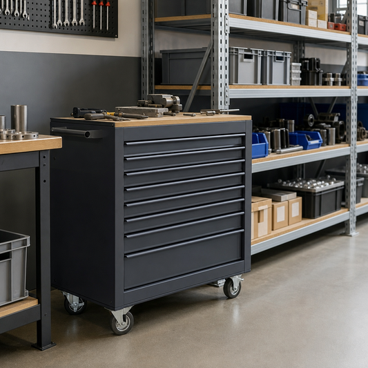 Mobile Multi-Drawer Tool Storage Cabinet 965x1050x550mm