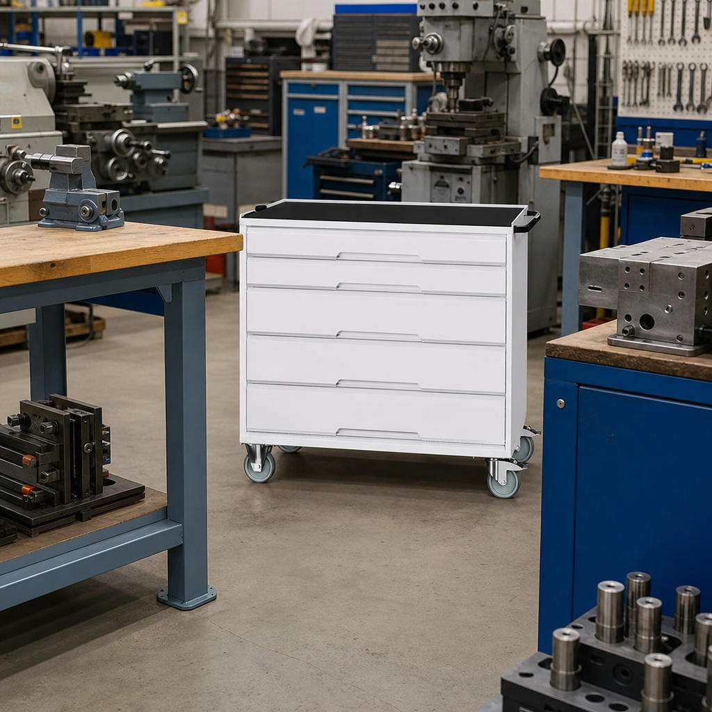 Mobile Multi-Drawer Tool Storage Cabinet 965x1050x550mm