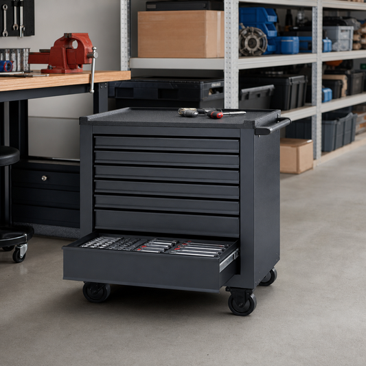 Mobile Multi-Drawer Tool Storage Cabinet 965x800x550mm