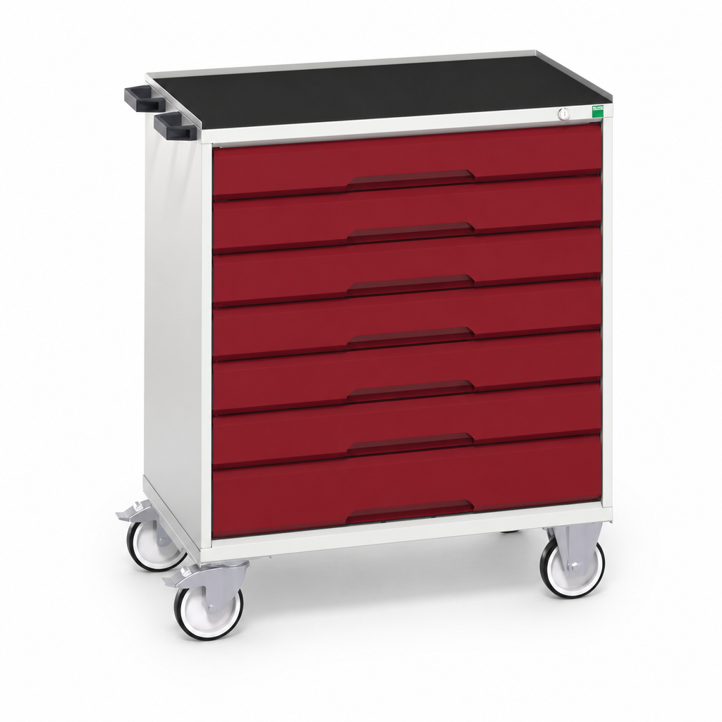 Mobile Multi-Drawer Tool Storage Cabinet 965x800x550mm