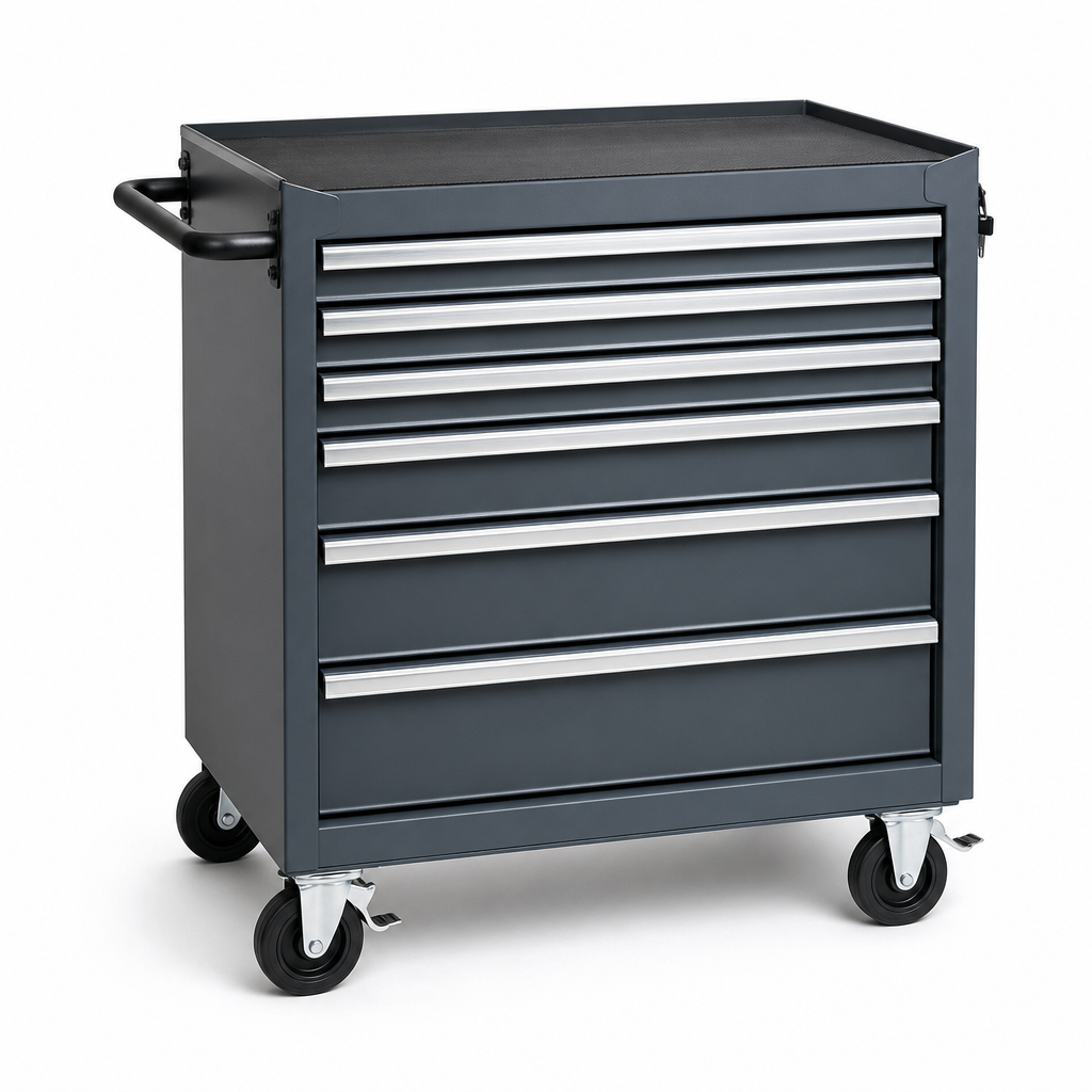 Mobile Multi Drawer Tool Storage Cabinet 980x800x600mm