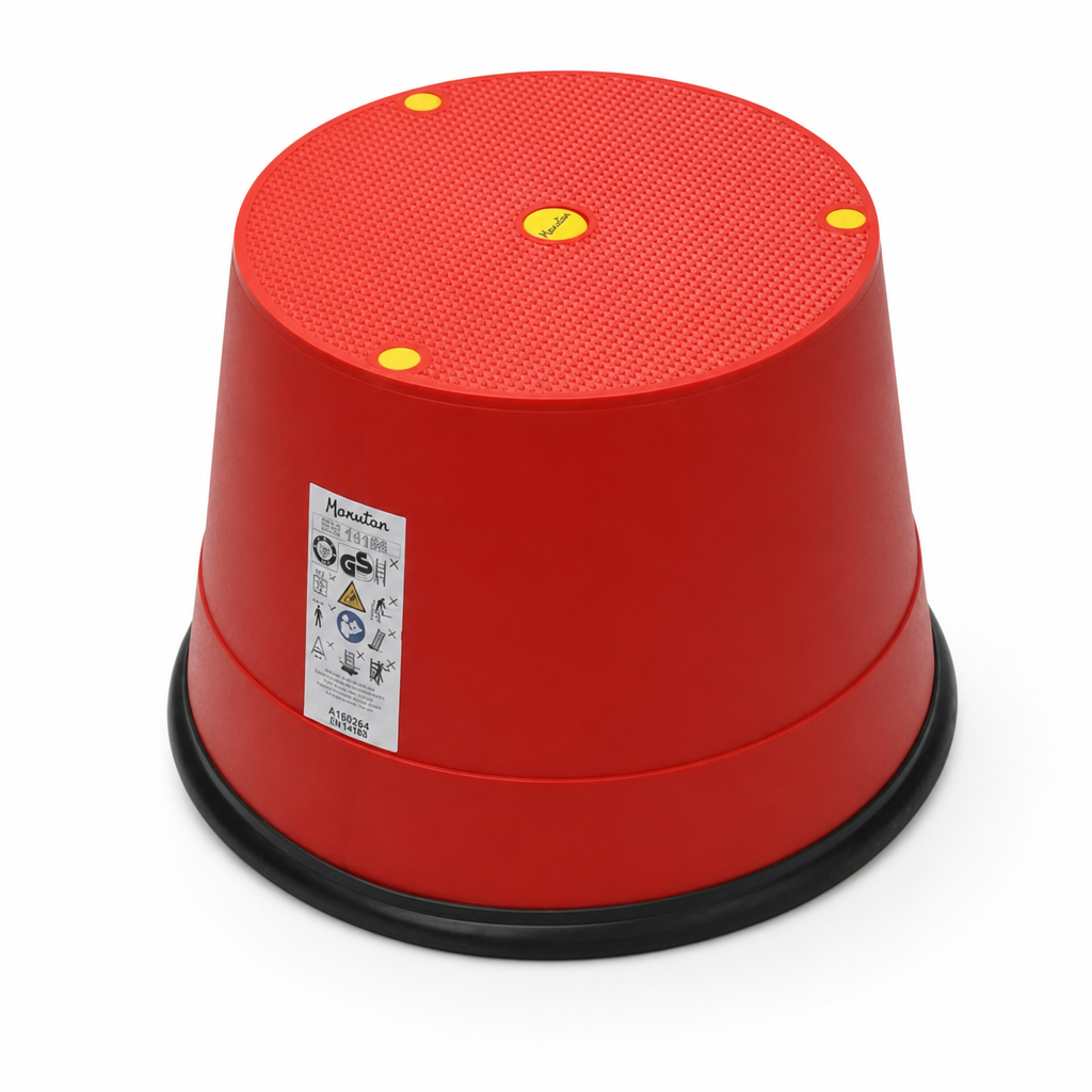 Mobile Plastic Kick Step Stool 150kg Capacity