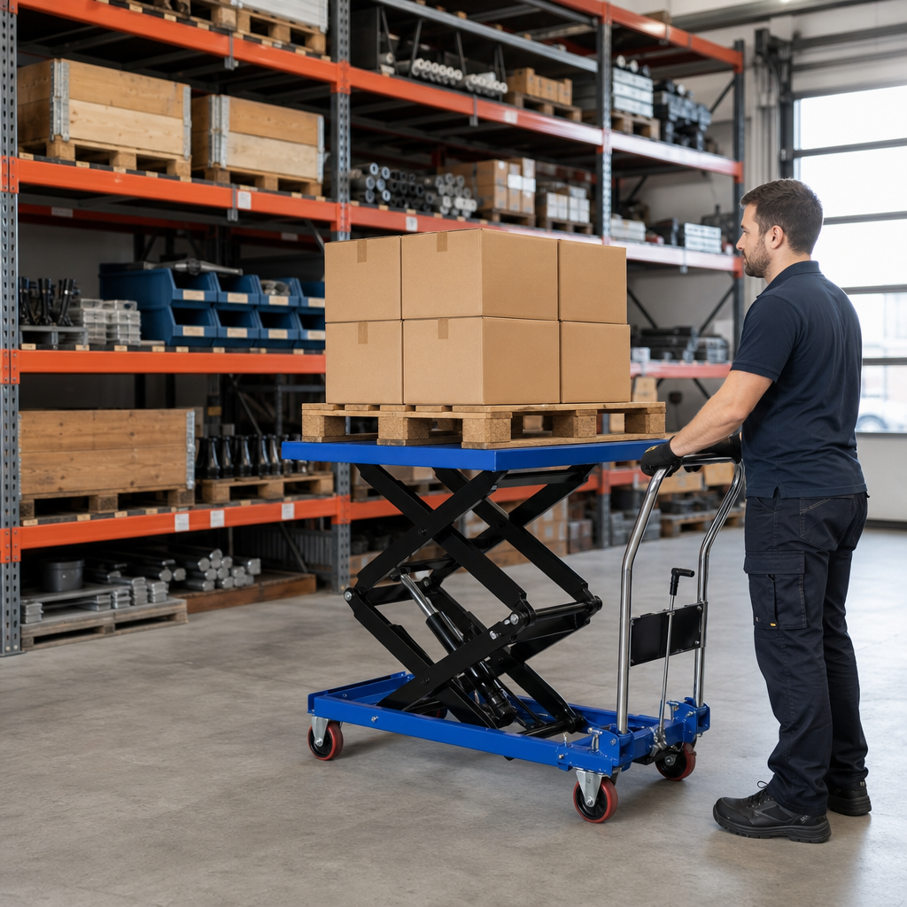 Mobile Scissor Lift Tables – 500kg and 800kg Capacity