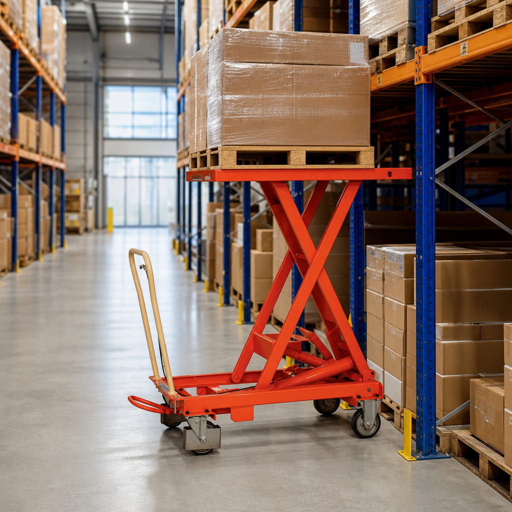 Mobile Scissor Lift Tables – 500kg and 800kg Capacity