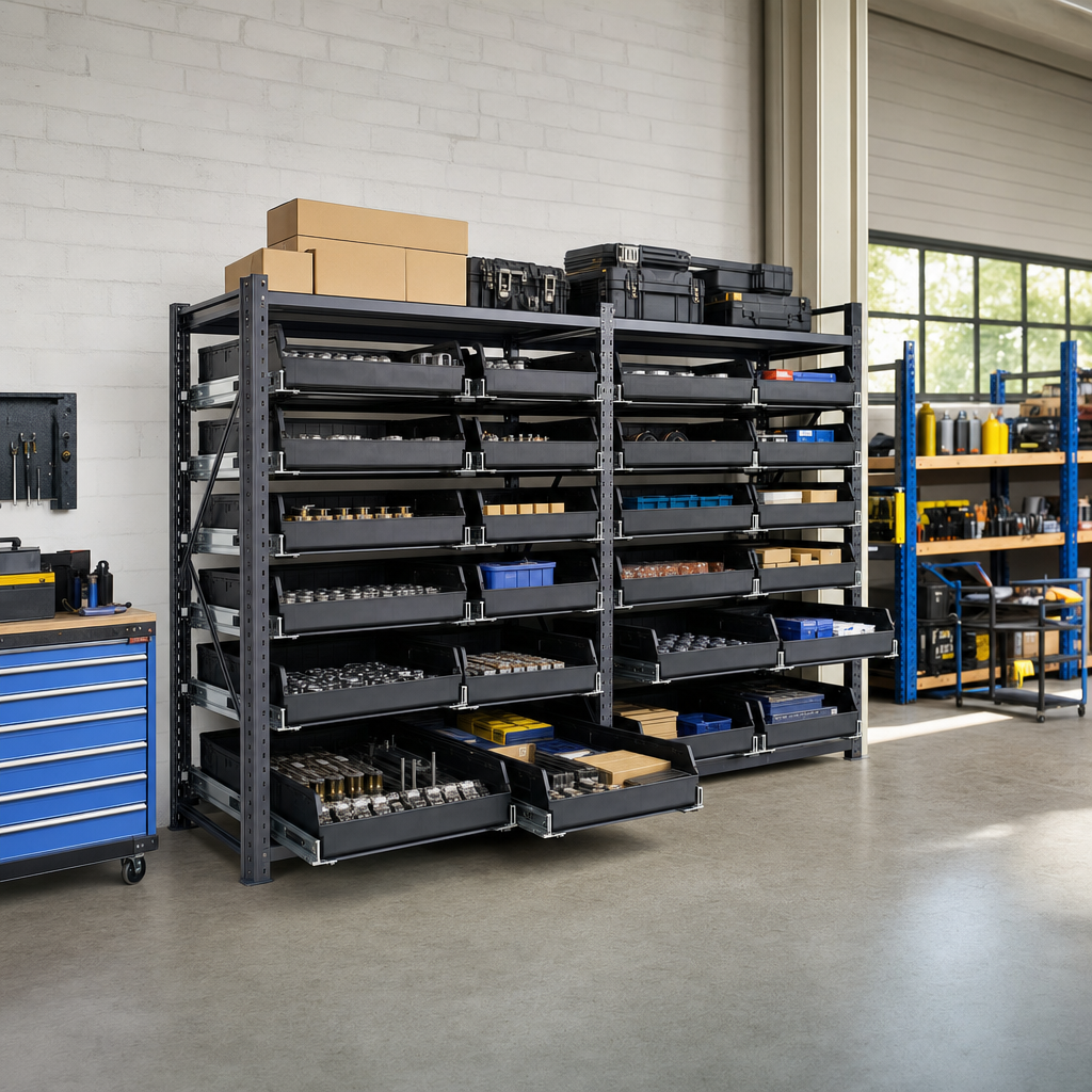 Mobile Storage Unit for Jumbo Trays