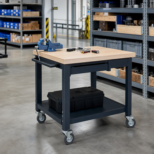 Mobile Workbench with MPX Worktop 840 x 750 x 750mm