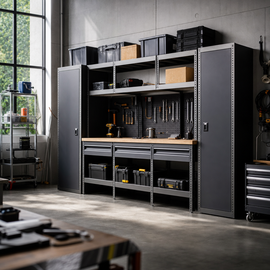 Modular 5 Piece Workshop Storage System